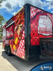 Food Trailer Truck Wrap